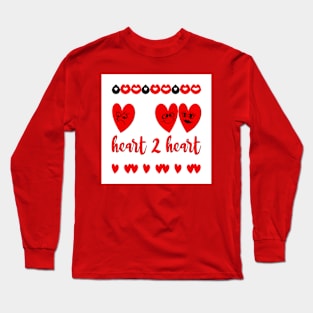 Heart-to-heart Long Sleeve T-Shirt